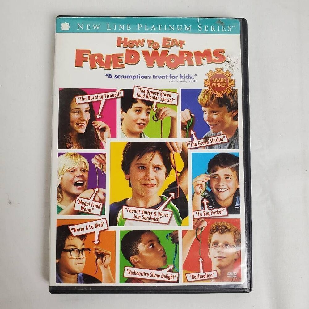 How to Eat Fried Worms (DVD, 2006) Family Comedy – New Line Platinum Series